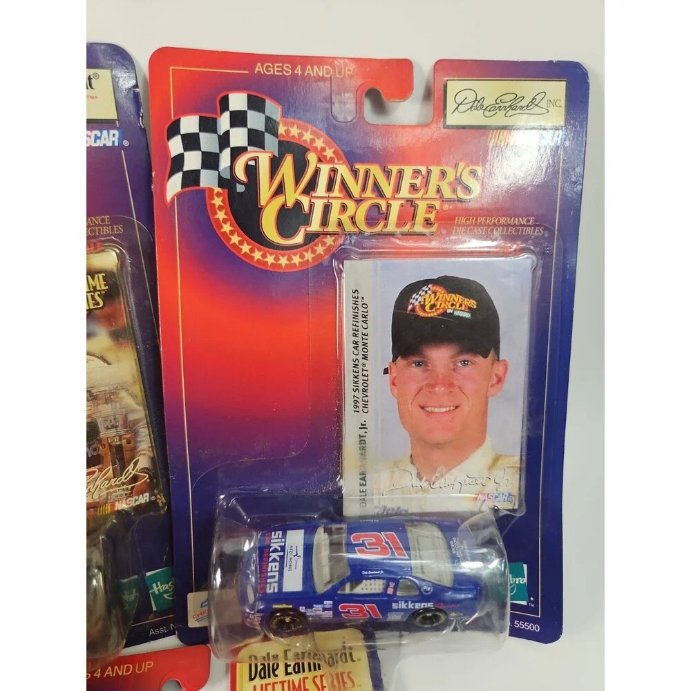 Lot of 3 Dale Earnhardt #3 Winners Circle 1:64 50th Lifetime Series NASCAR 1998